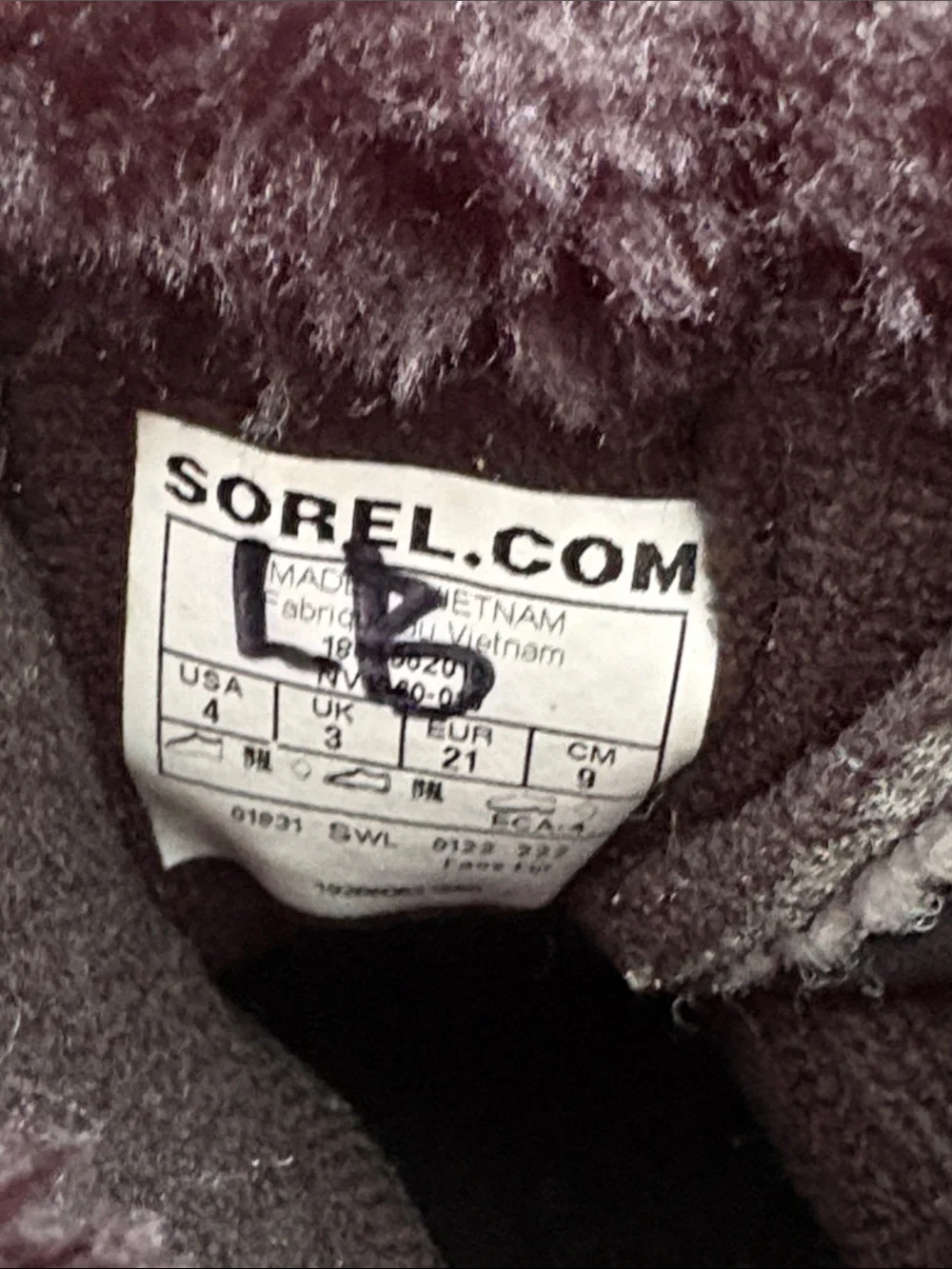 Sorel Black Baby Size 4 Winter Boots Faux Fur Cuff Snow Ski Waterproof Warm